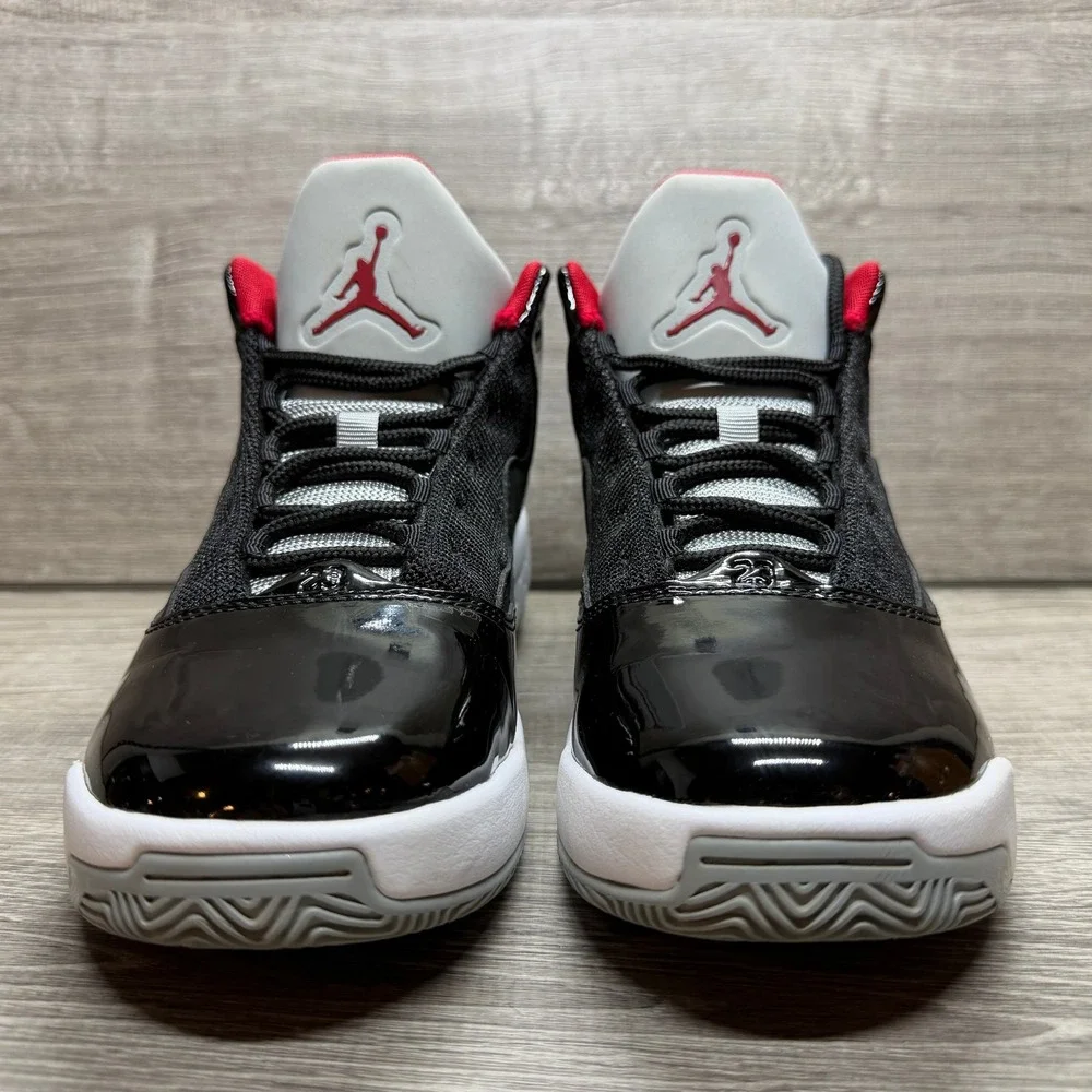 Jordan Max Aura 2 Black Cement Sneakers Shoes GS 6.5Y Women's 8 CN8094-006